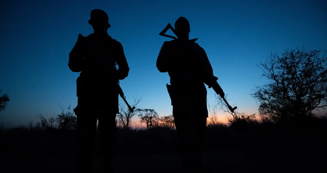 Anti-Poaching rangers in the field